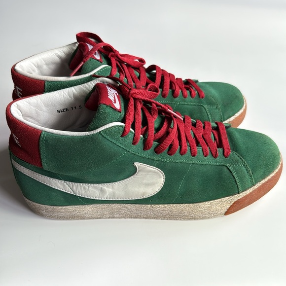 Nike Blazer SB "Pine Green" Lebanon high top sneakers 11.5 - Picture 1 of 13